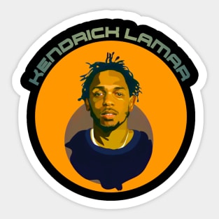 Kendrick lamar t-shirt Sticker